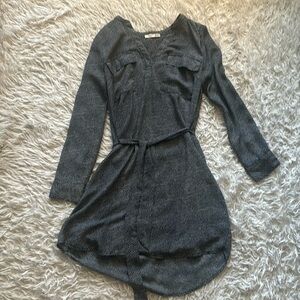 Pretty blue and white summer dress